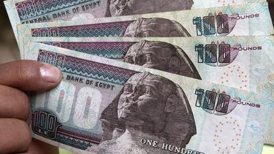 Egypt devalued its currency by 13 per cent in March, after the country’s foreign currency reserves fell to US$16.5 billion, compared with $36bn before the country’s revolution in early 2011. Shawn Baldwin / Bloomberg