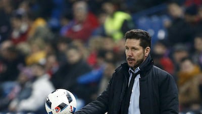Diego Simeone is the main man at Atletico Madrid and has been the driving force behind the club's sharp rise in recent years. Juan Medina / Reuters