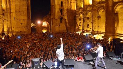 The Lebanese rock band Mashrou'Leila will perform at the Middle East Now festival in Florence later this week. Courtesy Middle East Now