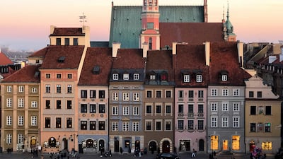 The entirety of Warsaw's Old Town is a Unesco World Heritage site. Unsplash