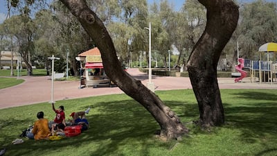 Dubai will soon have many more parks, such as the popular Mushrif Park. Antonie Robertson / The National