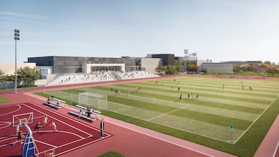 The impressive campus will feature a Fifa-sized football pitch. Photo: American Community School