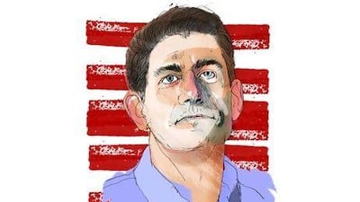 Illustration of Paul Ryan by Patrick Morgan for The National
