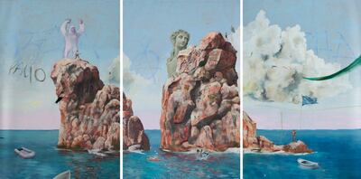 'Ewig ist nur Tibe Beach', 2020. Courtesy the artist and Carbon 12