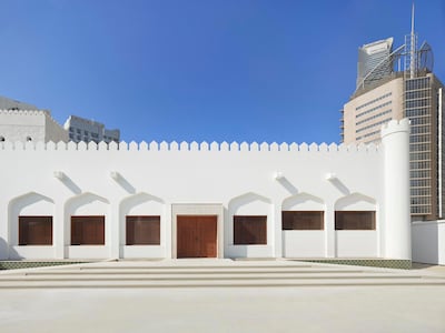 The National Consultative Council building in Qasr Al Hosn. Photo: Department of Culture and Tourism – Abu Dhabi