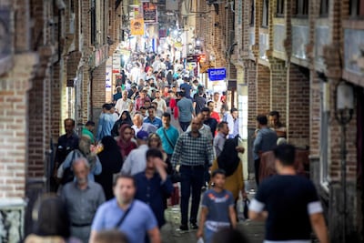 The Grand Bazaar in central Tehran. The capital is a bellwether for Iranian elections. Reuters