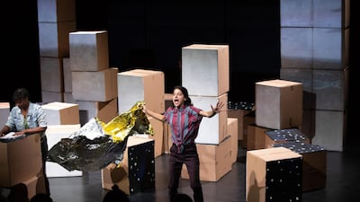 Victoria Nassif in 'Cartography' Nikith Nath / NYUAD