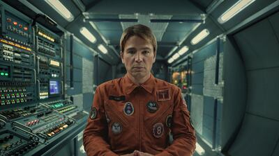Josh Hartnett as David, another astronaut in space, in Beyond the Sea