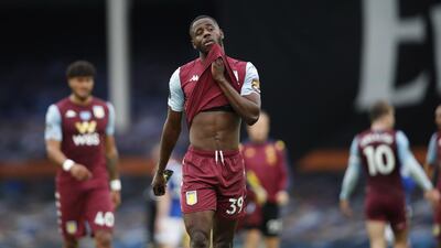 Aston Villa are currently 18th in the Premier League with two games left. AFP