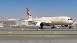 Etihad Airways has cancelled flights between Abu Dhabi and Riyadh until Monday, October 19. Photo: Etihad Airways