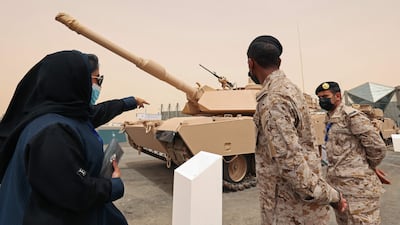 The show is being organised by the General Authority for Military Industries, or Gami. AFP