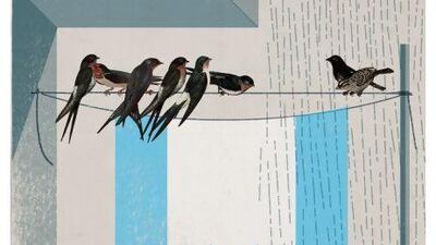 Comment illustration. Pep Montserrat for The National