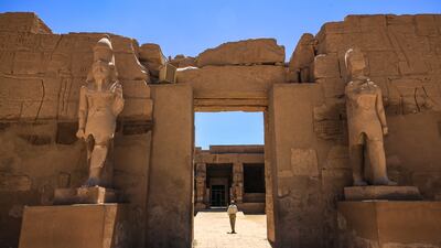 The Karnak Temple Complex comprises a vast mix of decayed temples, pylons and chapels. Getty Images