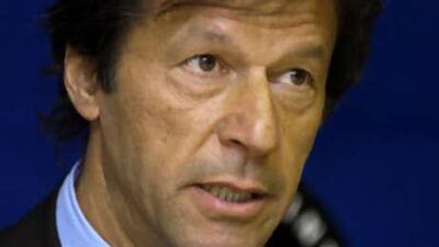 The Pakistani cricket star turned politician, Imran Khan, says that the lack of practice will affect the 'home' team.