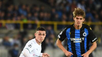Charles De Ketelaere – 6. Produced a lovely flick to Lang in the early stages with a hint of what could be to come, but he struggled to produce few further moments of quality. Forced Ederson into making a save as Brugge looked for a consolation. AFP