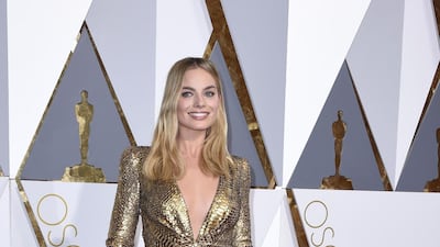 Margot Robbie, in Tom Ford, arrives for the 88th annual Academy Awards at the Dolby Theatre in Hollywood, California, on February 28, 2016. EPA
