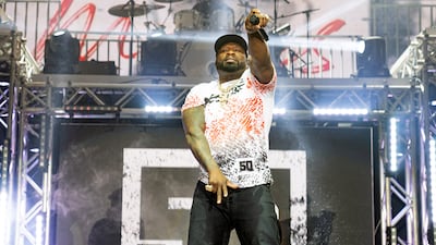 50 Cent recently performed in Tel Aviv's Menora Mivtachim Arena in Israel as part of his Green Light Gang World Tour. Getty