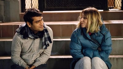 Kumail Nanjiani and Zoe Kazan in the film The Big Sick, which was released in the United States on Friday. Moviestore / REX / Shutterstock