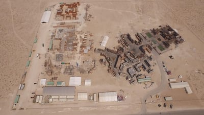 Aerial view of twofour54's Kizad backlot. Courtesy twofour54