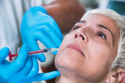 Cosmetic treatment can soften time's fingerprint, but it will never roll back the clock. AFP