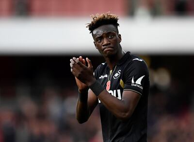 Tammy Abraham is in good form for Swansea City. Dylan Martinez / Reuters