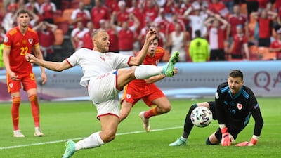 Martin Braithwaite - 8: Barca attacker’s powerful run and pass helped set-up second goal. Failed to hit target from well-placed free-kick from just outside the penalty area. Should have made it three but hit post but did make it four after delay for VAR to check whether he was offside. AP