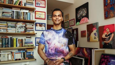 Rohan Roberts teaches the honours programme and astronomy at the Gems Wellington Academy Silicon Oasis in Dubai and is ne of two teachers from the UAE to be short-listed for the US$1 million Varkey Foundation Global Teacher Prize. Antonie Robertson / The National