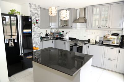 The kitchen has been completely renovated. Pawan Singh / The National