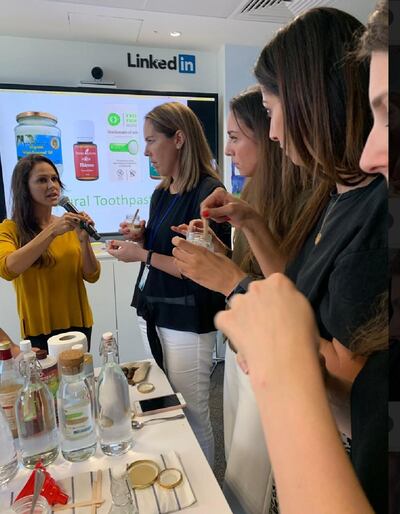 Melany Oliver: 'I feel better using products that I know are safe'. Supplied