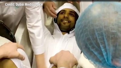 Seats and suits: Each astronaut has a tailor-made seat for their body size and shape. Since astronauts usually return to Earth in a different Soyuz than the one they arrived in, the seats are taken out once inside the space station and switched to the other craft before reentry. Courtesy: Dubai Media Office