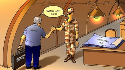 Cartoon by Shadi Ghanim for 10/12/2014