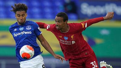 Joel Matip - 7, Totally unflustered as he works his way back from injury – only to succumb to a new one in the second half. AP