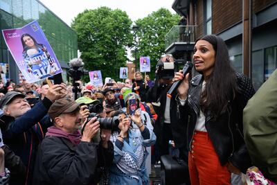 Faiza Shaheen was beaten in Chingford and Woodford Green after splitting the vote with her former Labour colleagues. Getty Images