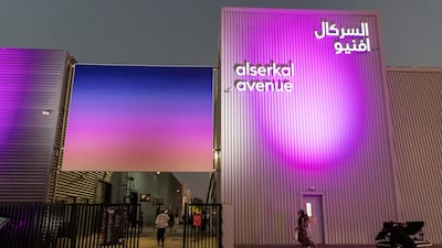 The annual Alserkal Lates event of the 2022-2023 art season launched more than 12 new exhibitions by regional and international artists. All photos: Antonie Robertson / The National