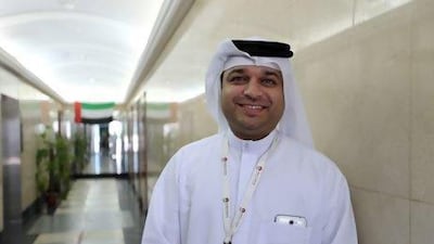 Yousif Marhoon works at the Department of Transport, but has a passion for astronomy. Ravindranath K / The National