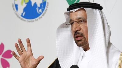 The Saudi energy minister Khalid Al Falih’s effort to stabilise oil prices is important for regional stock markets. Tomohiro Ohsumi / Bloomberg
