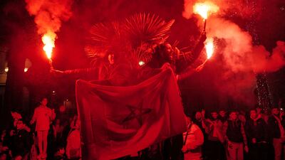 More celebrations in Nice, southern France. AFP