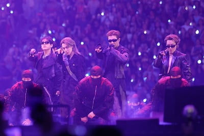 The Best Asian Pop Music category, which will only consider songs that make meaningful use of an Asian language, prompted boy band BTS to boycott the 2027 Grammy Awards. AFP