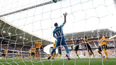 Laporte scores Manchester City's only goal. Action Images via Reuters