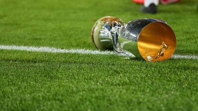 The Uefa Super Cup trophy.