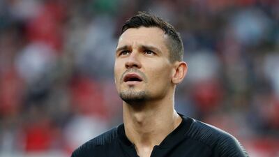 Dejan Lovren was back on the pitch for Croatia following a spell out injured. Getty Images