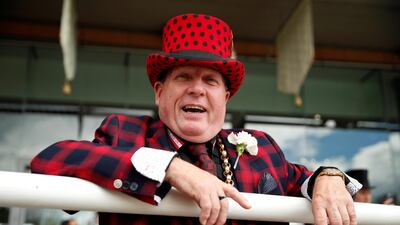 A racegoer during ladies day. Reuters