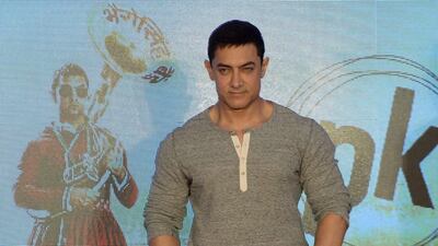 12 Aamir Khan, Just like SRK, Aamir Khan had a long, dry stretch between songs. He started out in 1998 with the highly popular Aati Kya Khandala in Ghulam, then took a nine-year break before singing Bum Bum Bole for his superhit Taare Zameen Par (2007). Punit Paranjpe / AFP photo