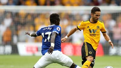 Joao Moutinho - Wolves. A player of pedigree having won Euro 2016 with Portugal and the Europa League with Porto, he formed an effective midfield partnership with countryman Ruben Neves in the 2-2 draw with Everton having arrived from Monaco in the summer. “They are integrating,” said manager Nuno Espirito Santo. “We train the way we play, so they are always going to be together. We can hope that it gets even better because four weeks they have worked side by side, they still have things to improve." Getty Images