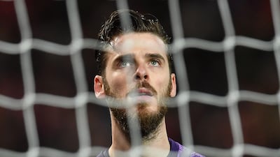 Manchester United's Spanish goalkeeper David de Gea, £375,000 per week. AFP