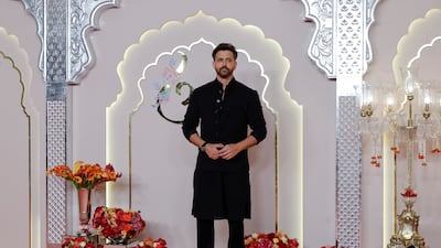 Actor Hrithik Roshan poses. Reuters