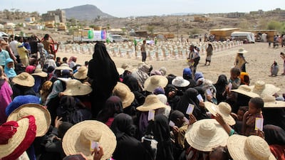 Yemen's government has said four million people have been affected by the Houthi's siege of Taez. Reuters