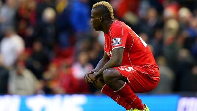 Mario Balotelli has had a dreadful time at Liverpool, although manager Brendan Rodgers insists the Italian striker wants to stay at Anfield and succeed. Alex Livesey/Getty