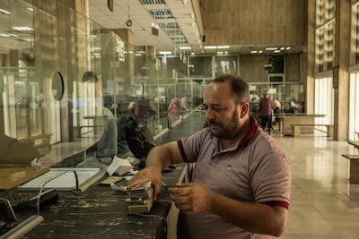 Syria was reconnected to Swift payments in June this year after decades of exclusion. Getty Images.