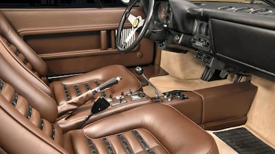 “This Ferrari really encapsulates the excitement, luxury and pure extravagance associated with gold, and we’re delighted to have such a show-stopper lot in our very first gold sale,” says Constantine Frangos, head of The Midas Touch sale. Courtesy Sotheby's